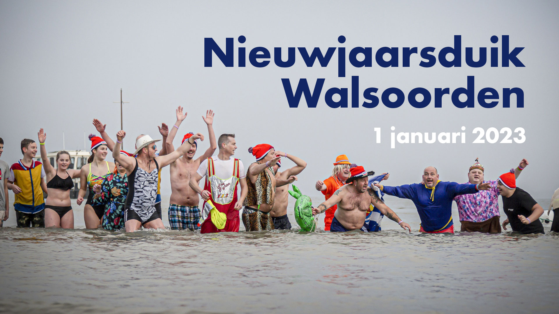 Nieuwjaarsduik Walsoorden Hulst