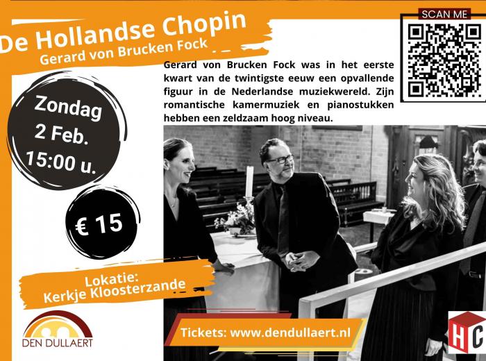 Gerard von Brucken Fock, De Hollandse Chopin - Hof te Zande Kerk Kloosterzande