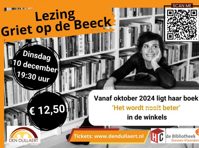 Lezing Griet op de Beeck