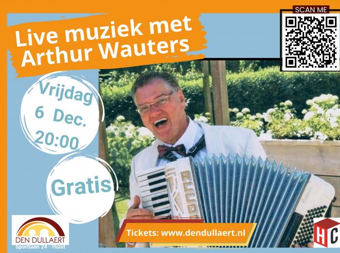 Live muziek met Arthur Wauters